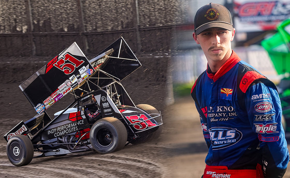Ashton Torgerson to the No. 51 car