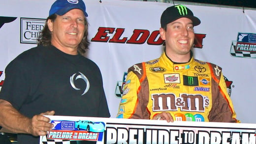 Scott Bloomquist and Kyle Busch