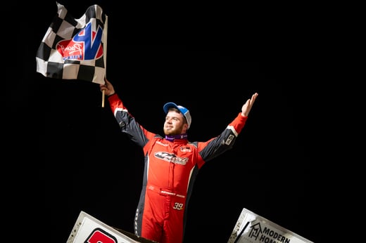 Anthony Macri back in Victory Lane