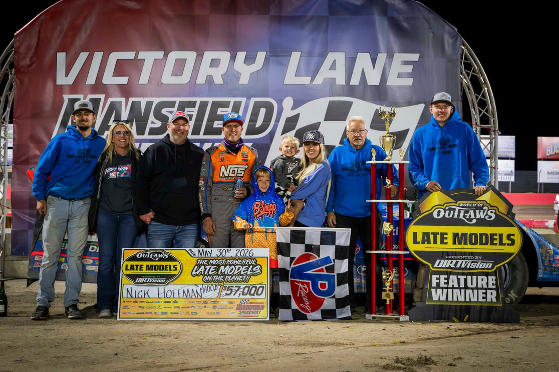 Nick Hoffman wins at Mansfield